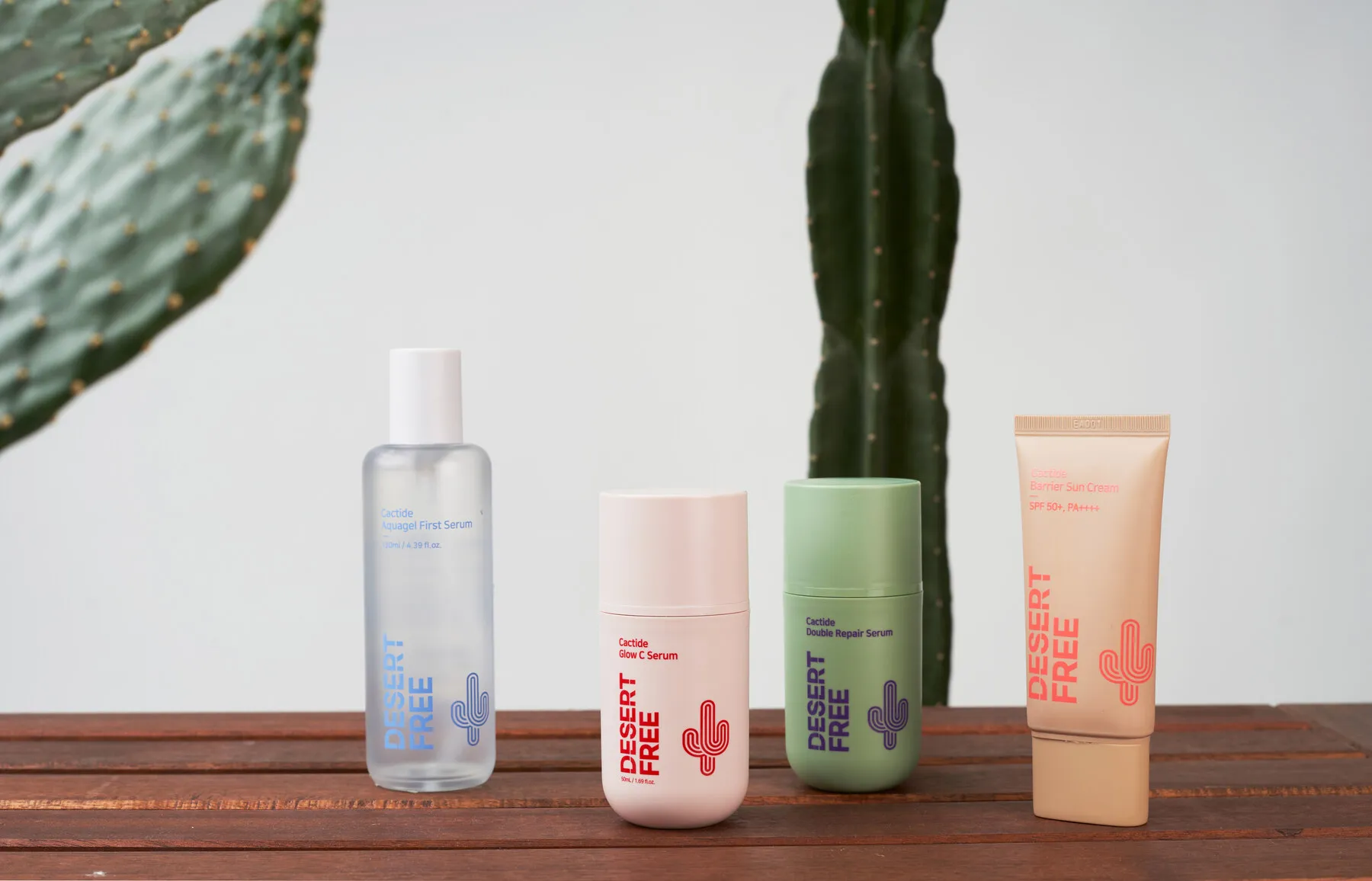 DESERT FREE — BEAUTYBLVD — владелец корейского бренда DESERT FREE: солнцезащитный крем и три сыворотки Cactide