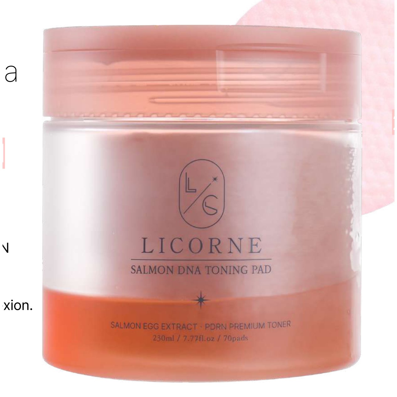 Salmon DNA Toning Pad