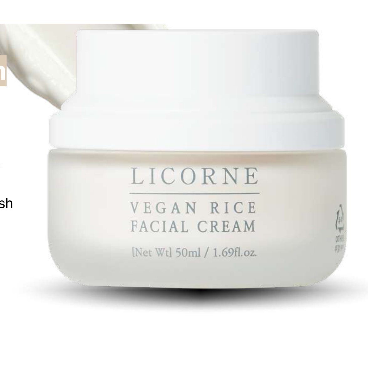 Vegan Rice Facial Cream