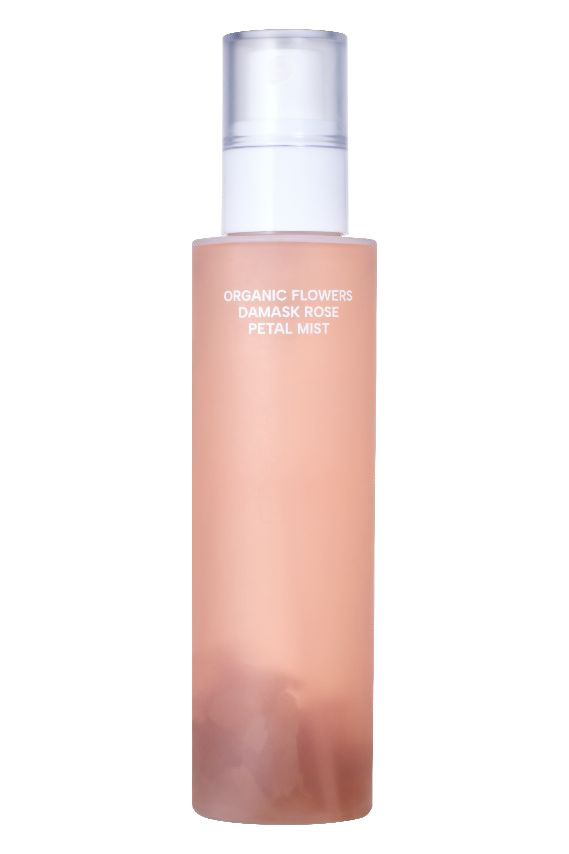 Organic Flowers Damask Rose Petal Mist